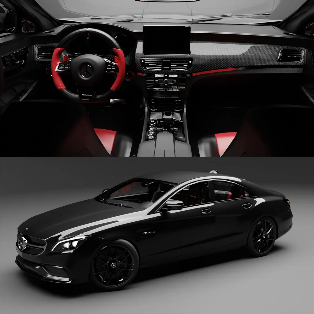 (Rigged)Mercedes Benz Cls 63 Amg