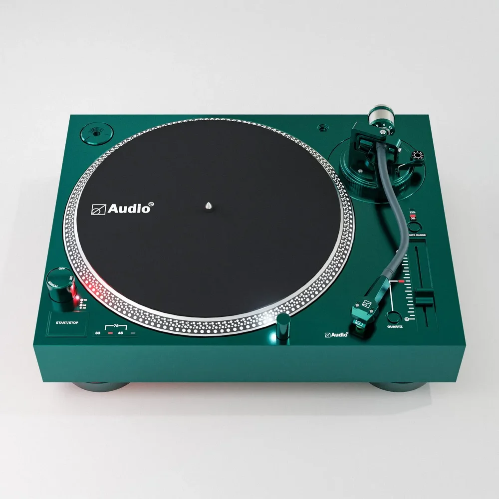 Dark Teal Turntable