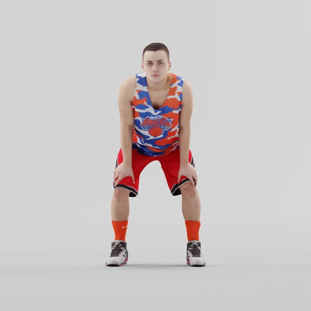 Street Basketball Player