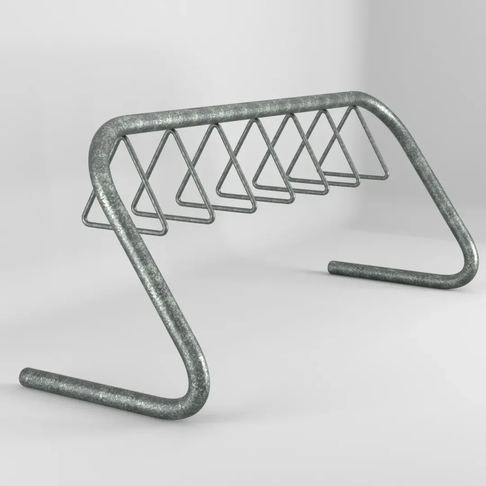 Bicycle Bike Rack Metallic