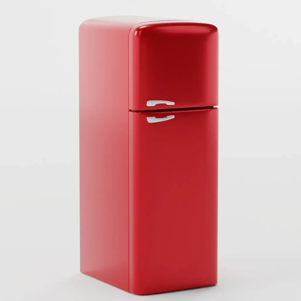 Red Vintage Fridge