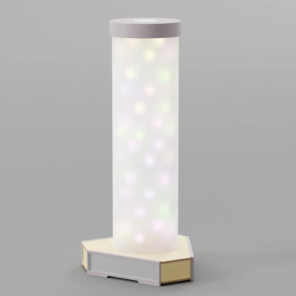 “Lampus” Led Desk Column