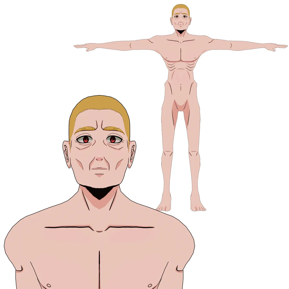 Anime Old Man Base