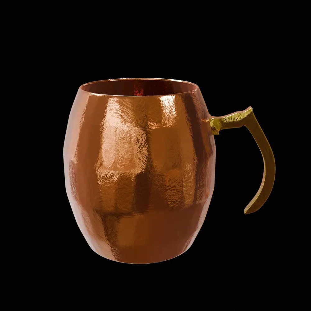 Copper Glass Dish