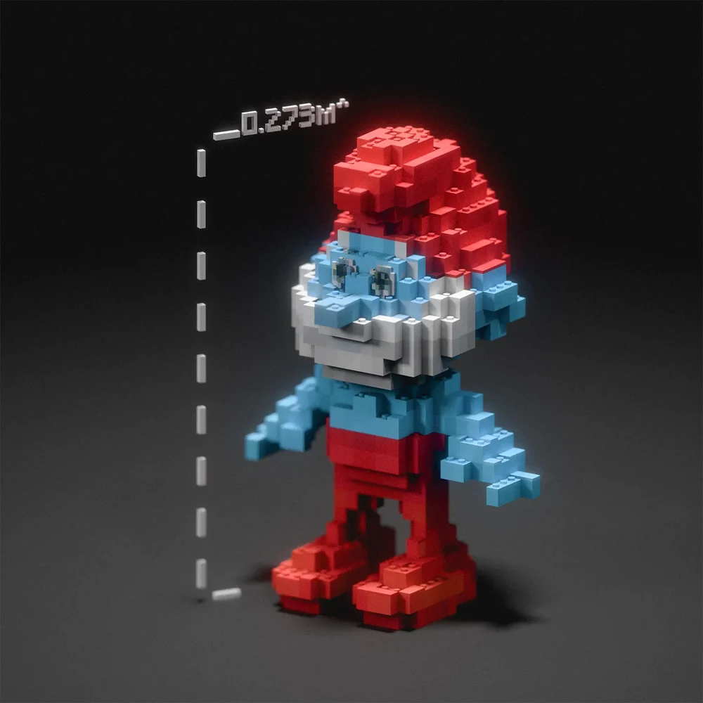 Lego Papa Smurf