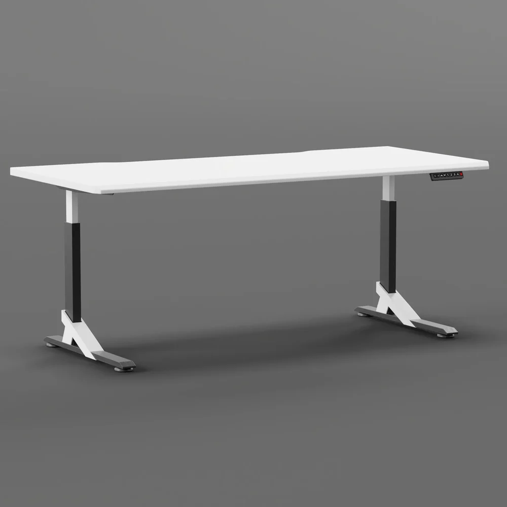 Electric Desk White