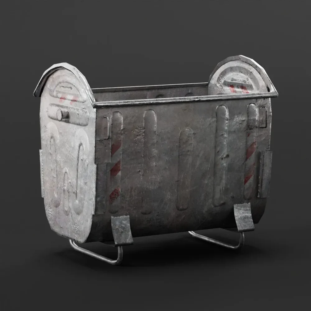 Trash Container Exterior Pack