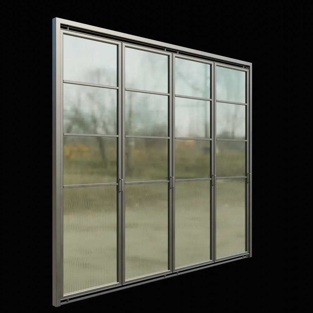 Door Glass Metal