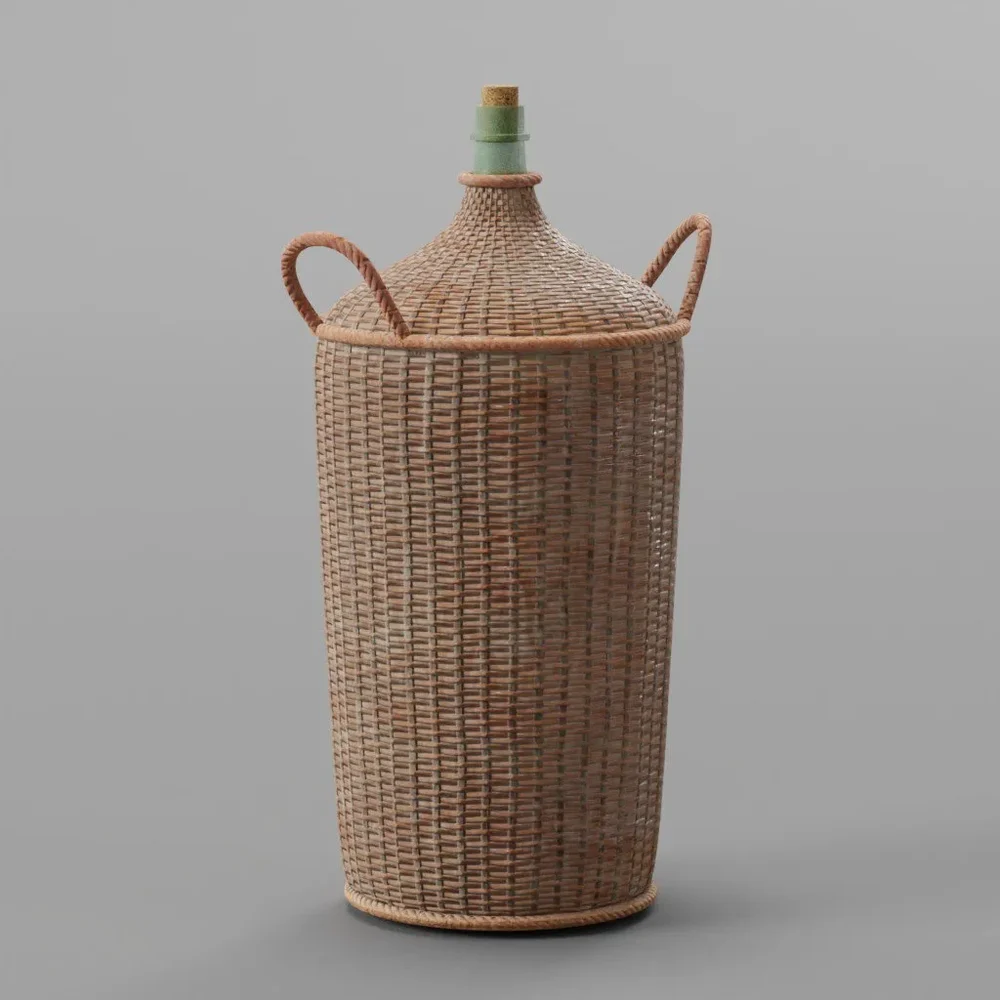 Medieval Market Bottles Wicker