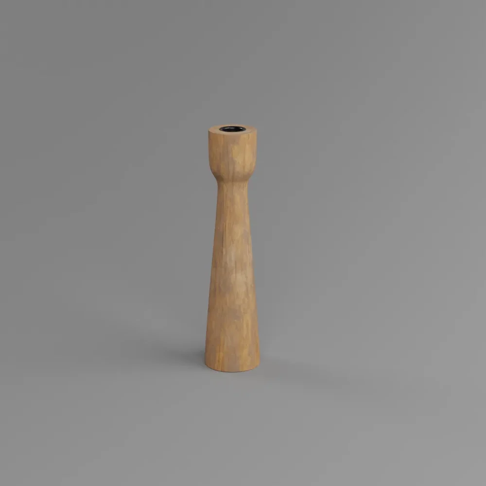 Nordic Minimalist Wooden Candle Holder