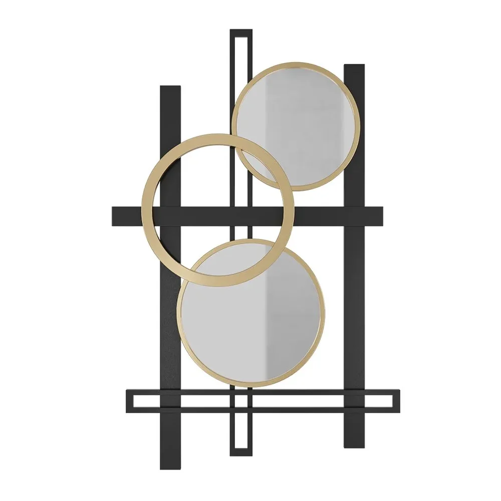 Urban Views Mirrored Wall Decor