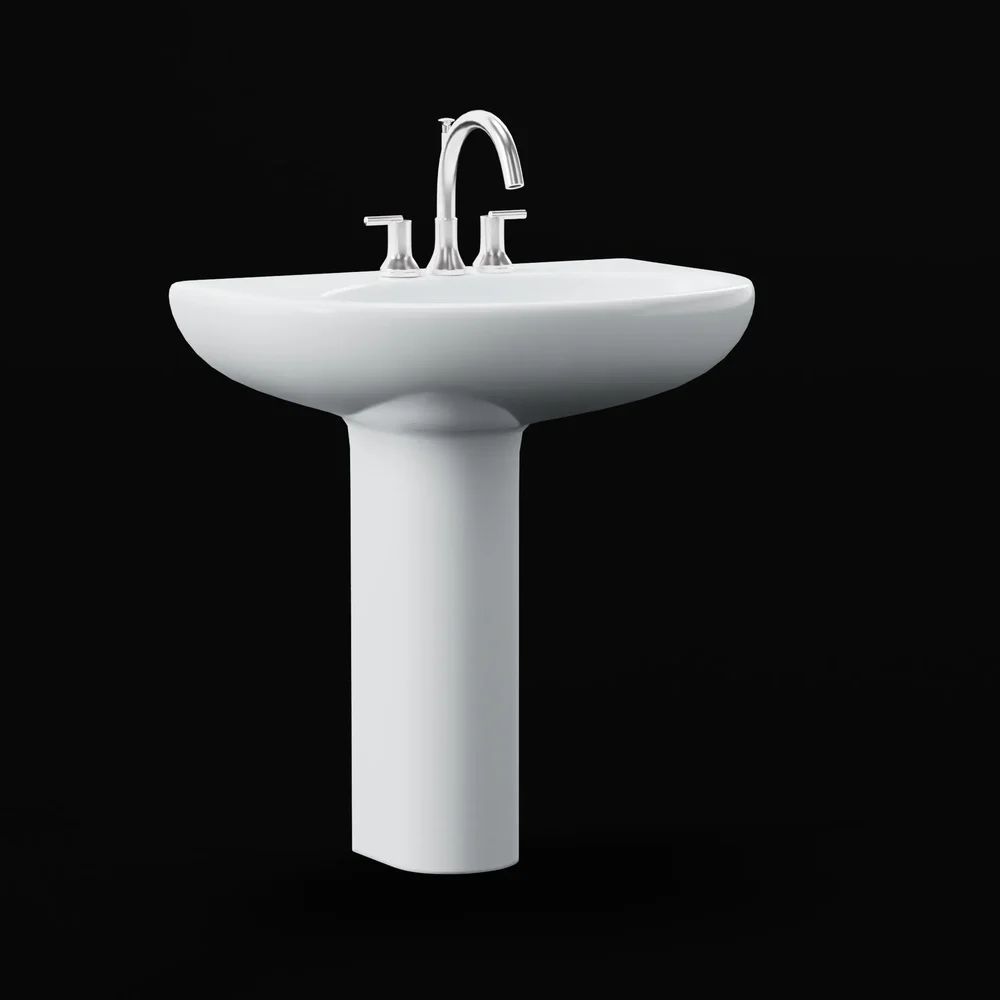 Sink With Faucet