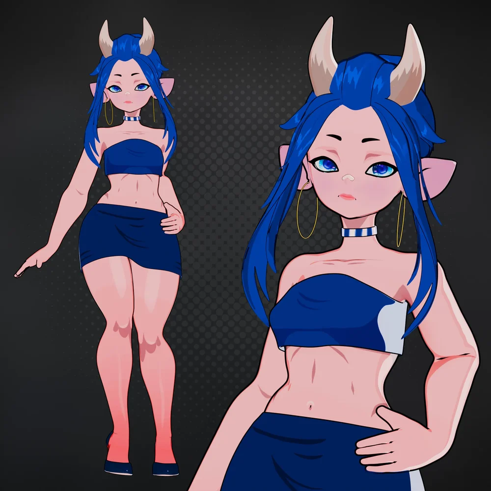 Lilitha - Anime Stylized Npr Character