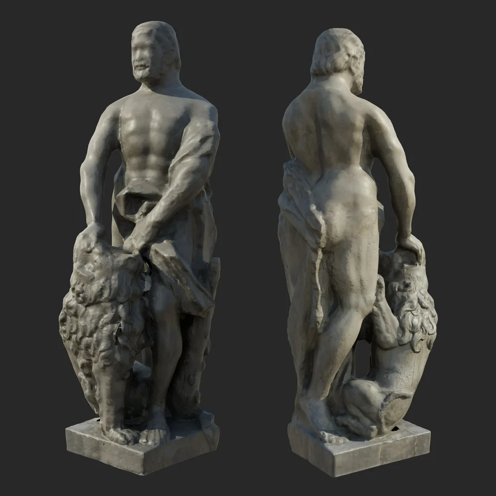 Sculptre Of Hercules From Royal Łazienki