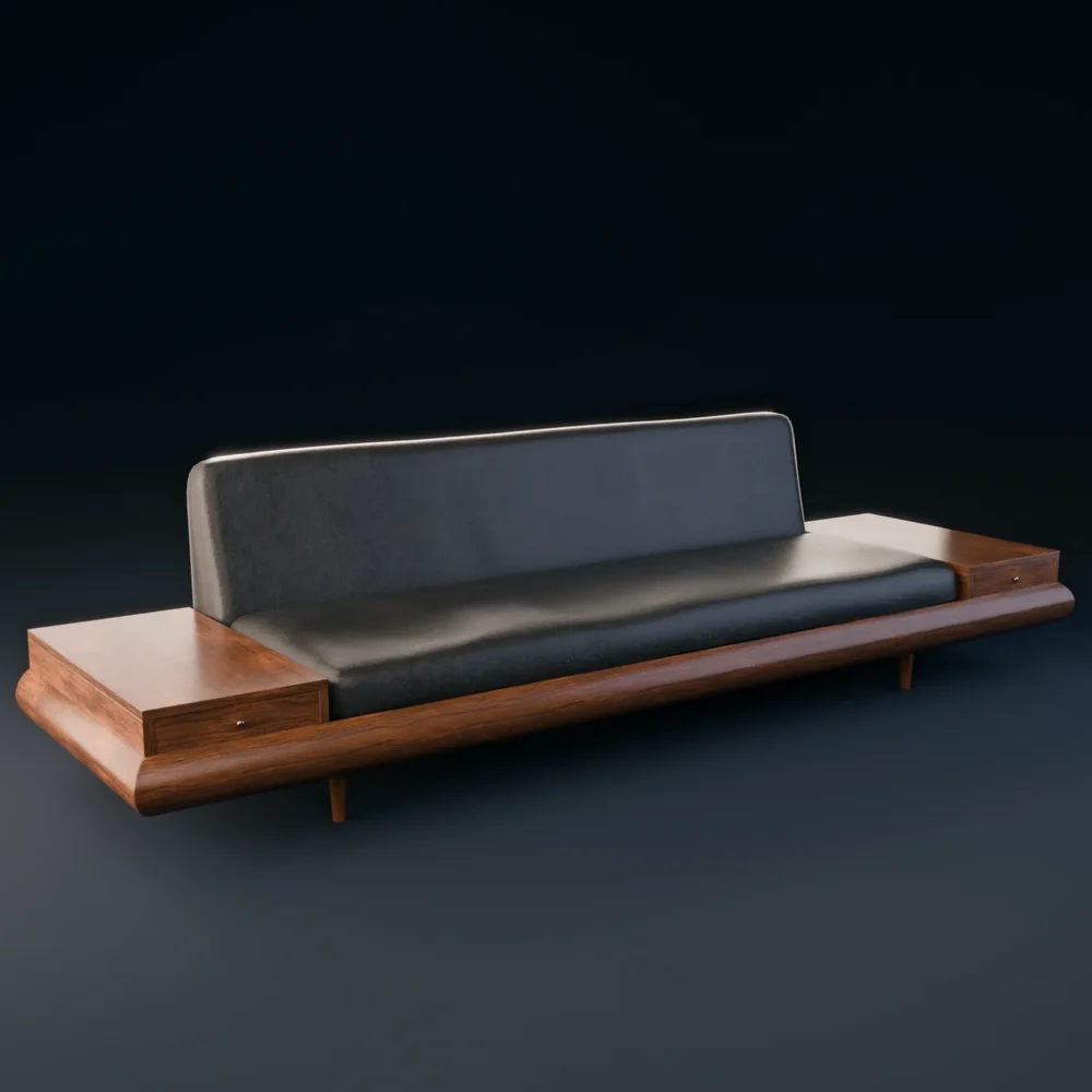Sofa 1709-S Leather