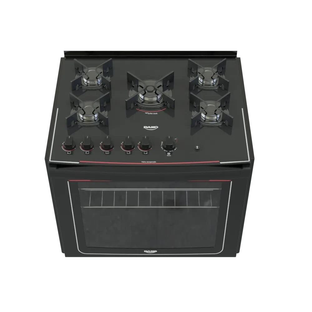Built-In Stove 5 Burners Dako