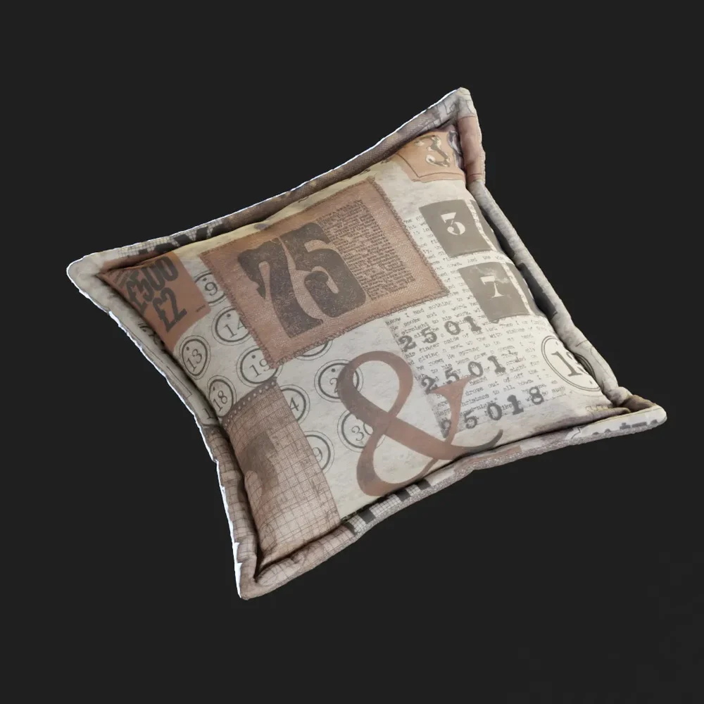 Sofa Cushion With Print