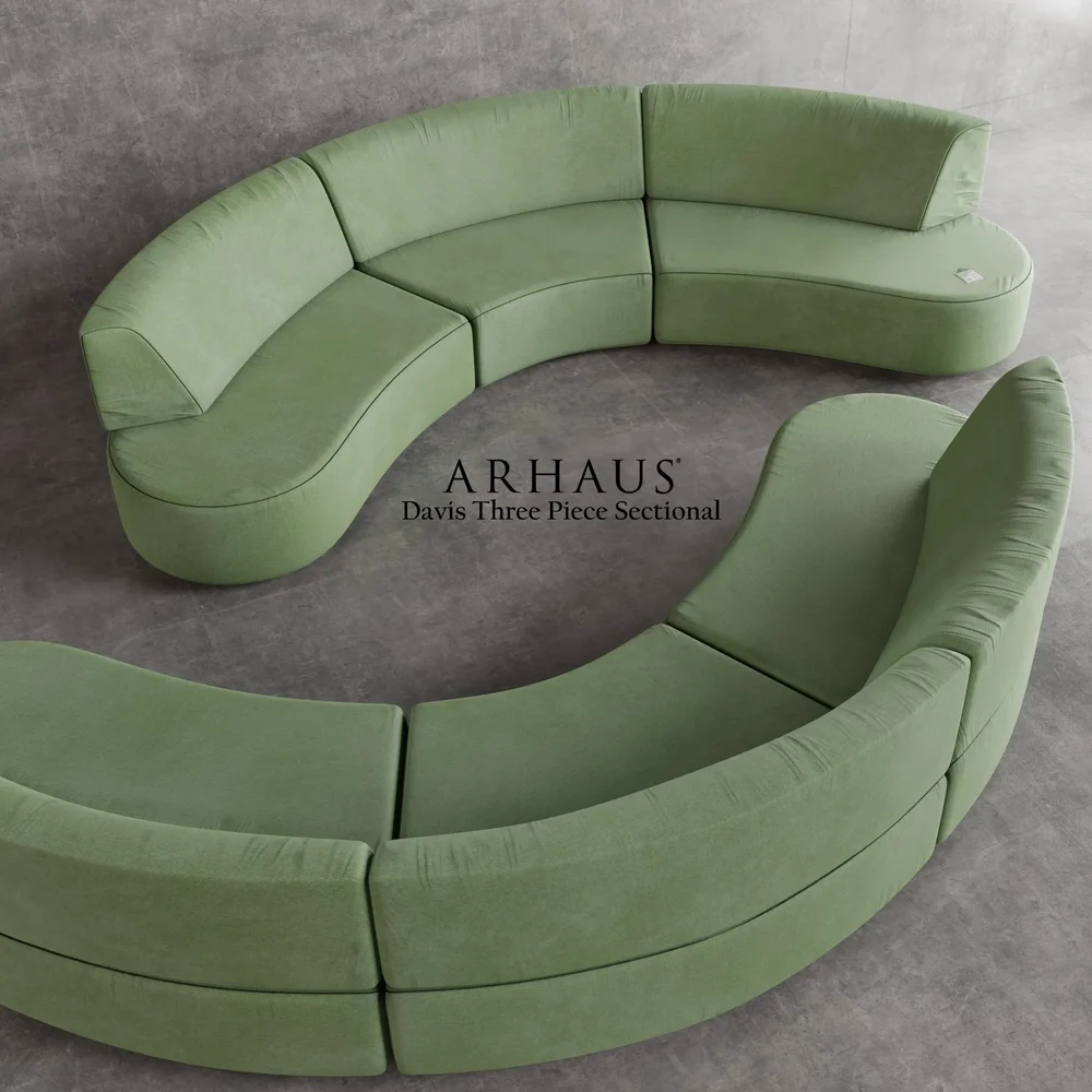 Sofa Davis Three Piece Sectional