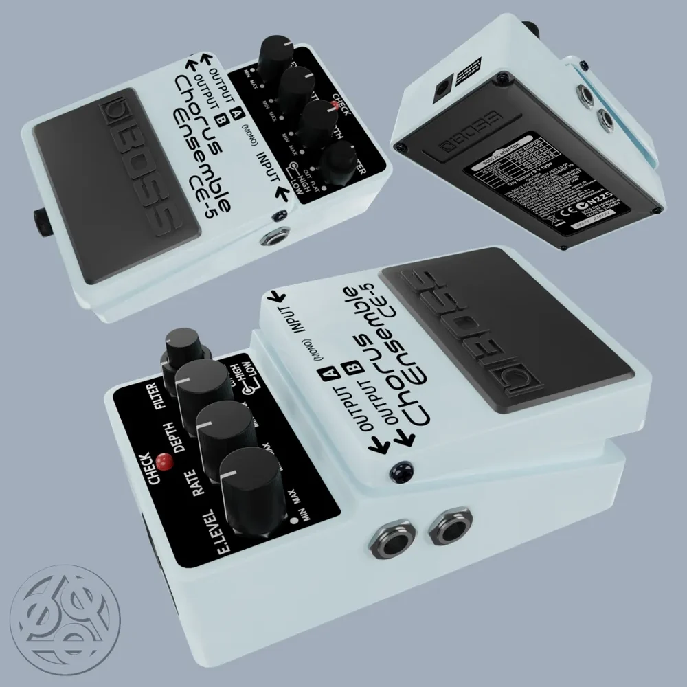Boss Chorus Pedal - Guitar Effect By Djh
