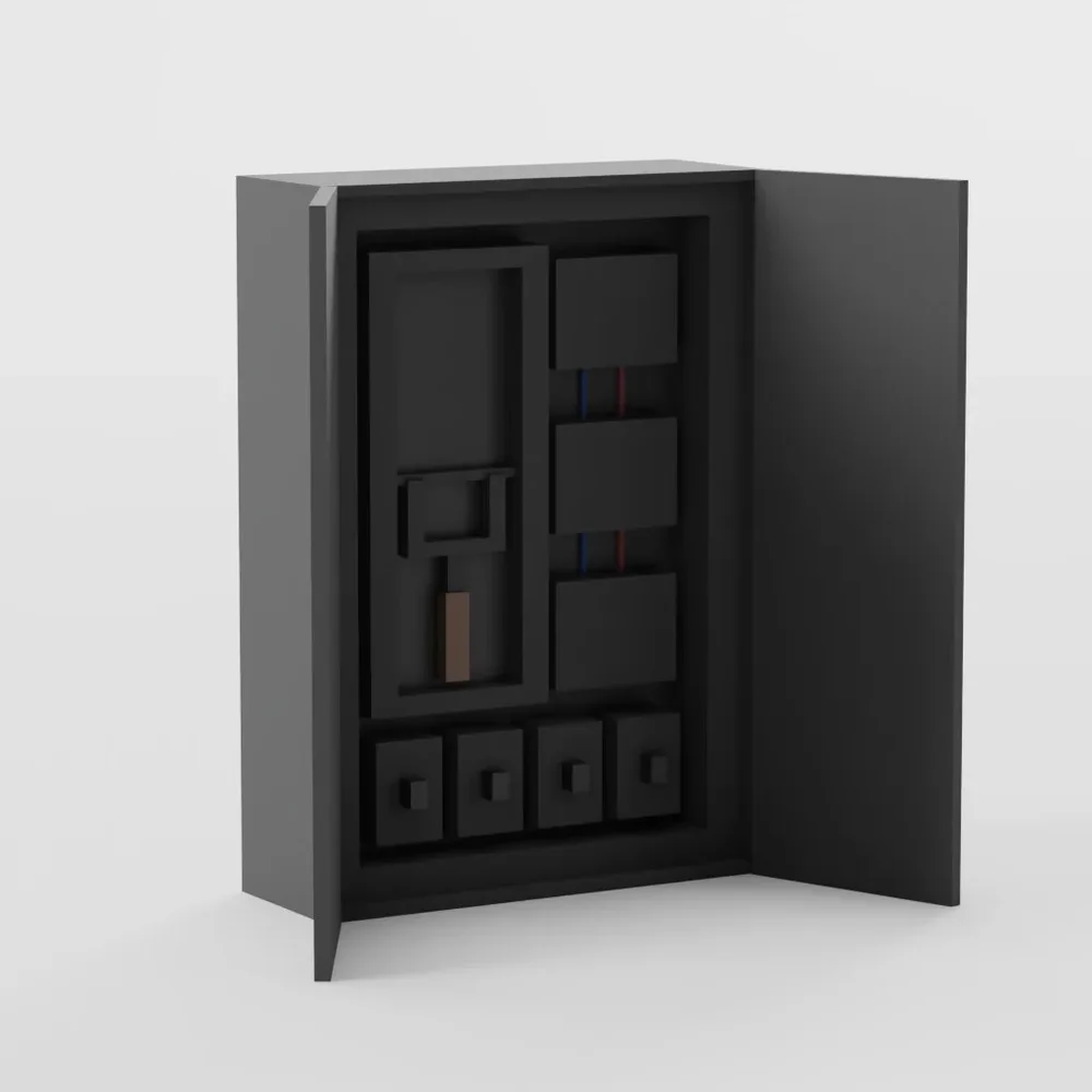 Electricalcabinet - Lowpoly
