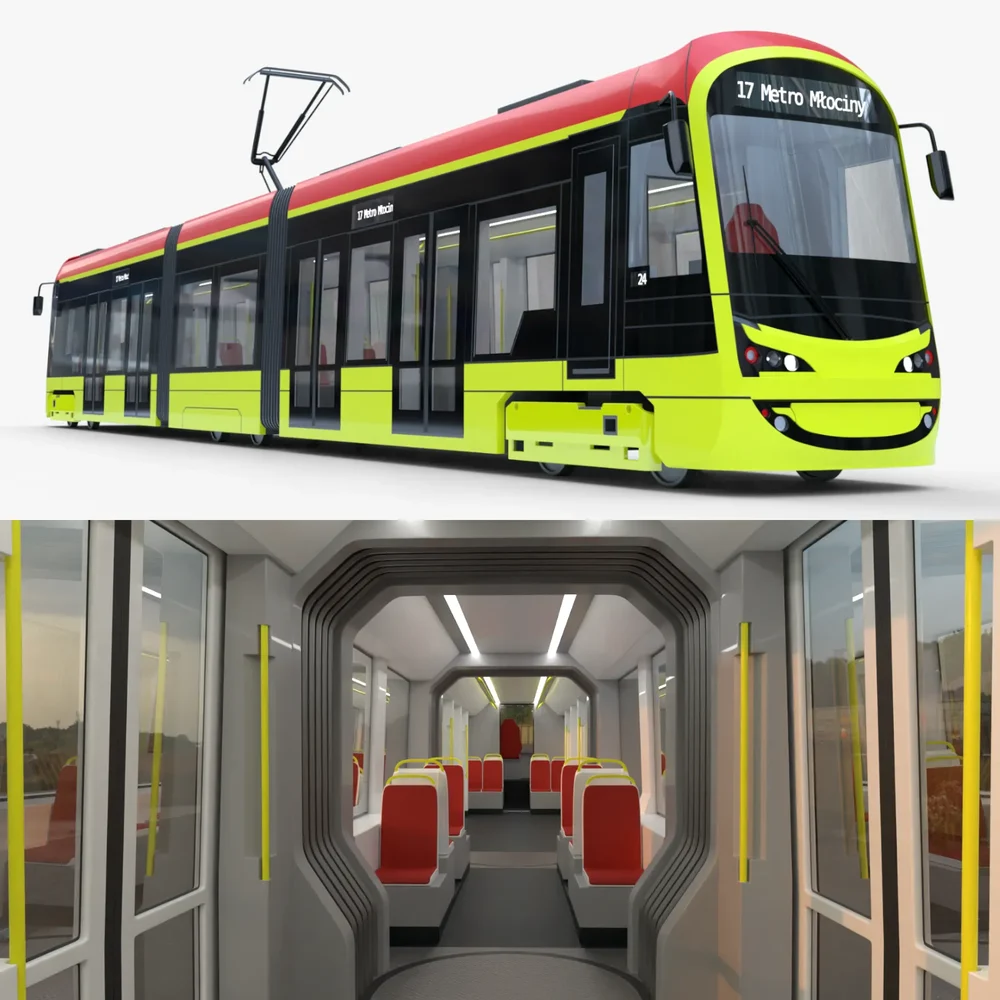 Warsaw Tram Hyundai
