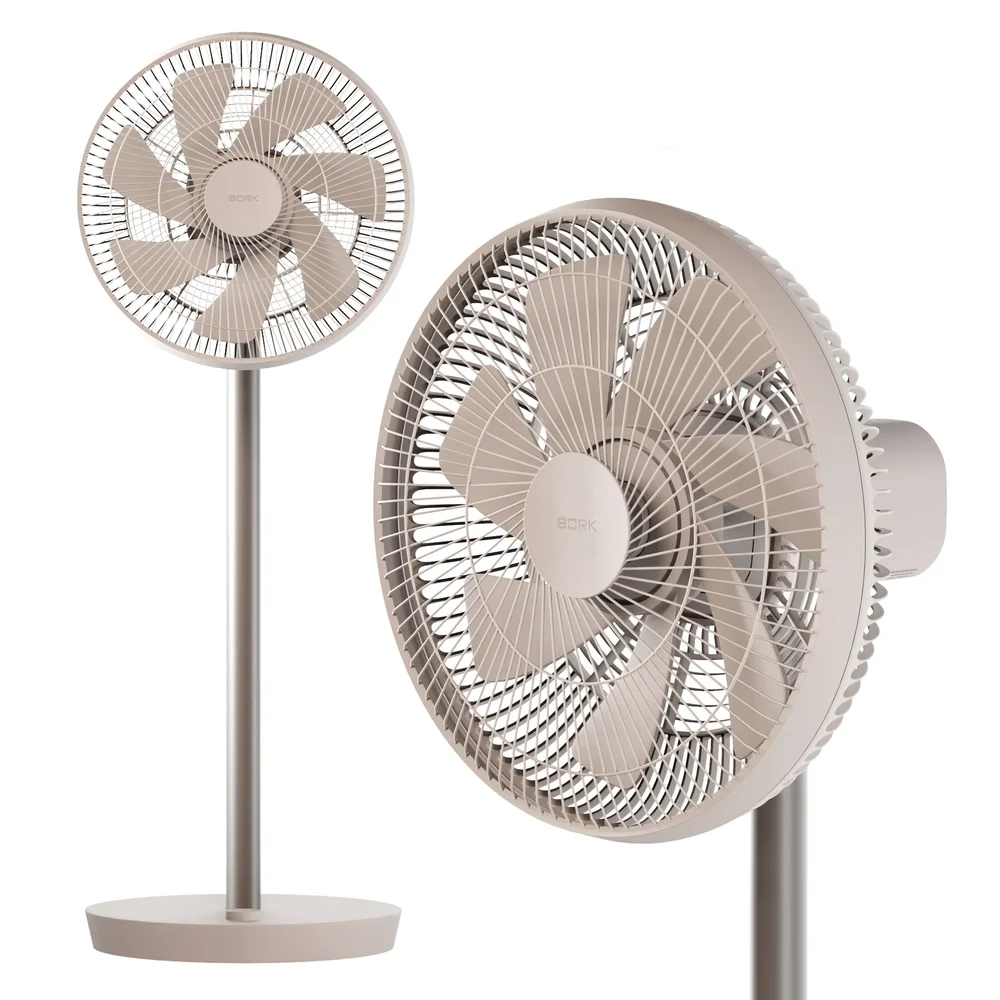 Cordless Fan P701 Gg-Brown