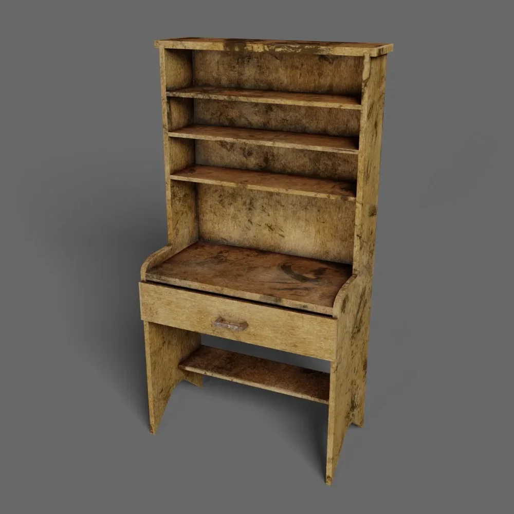 Old Wooden Cupboard
