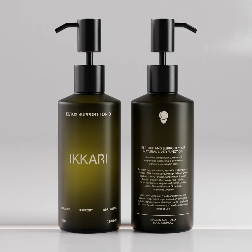 Ikkari Detox Support Tonic Pump Bottle