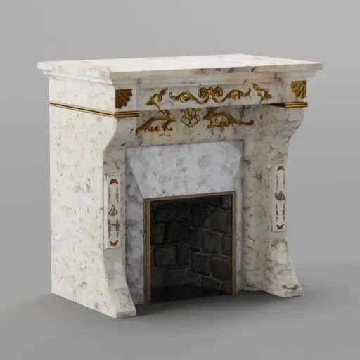 Modern Fireplace 2