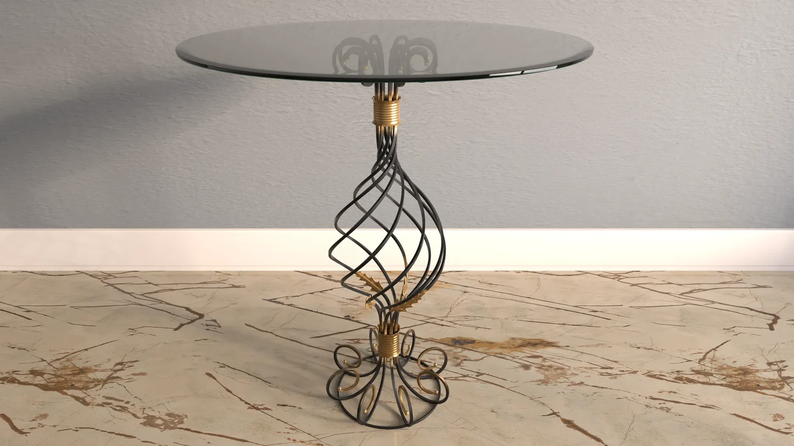 Glass Flowerstand