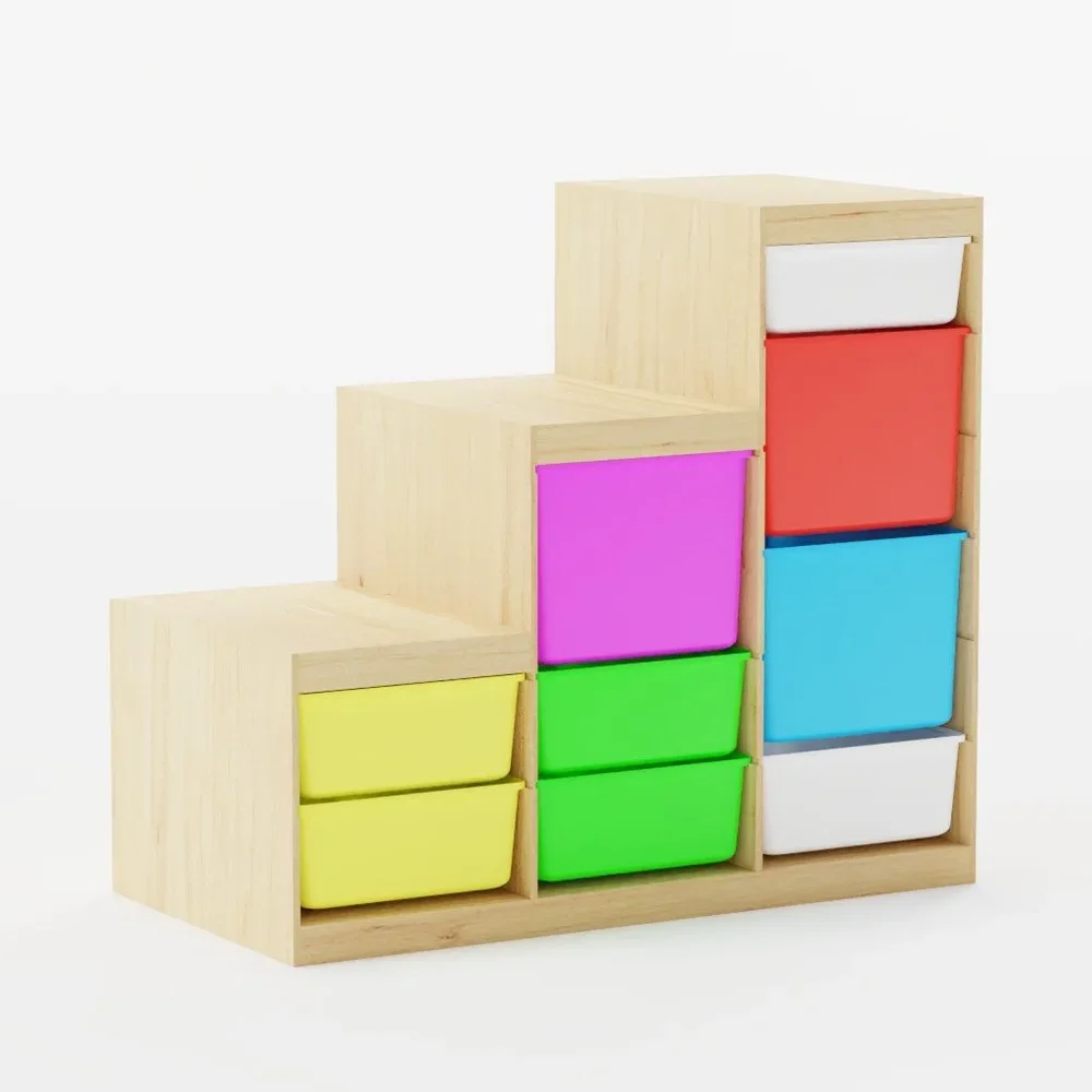 Ikea Stairs Shelves Storage