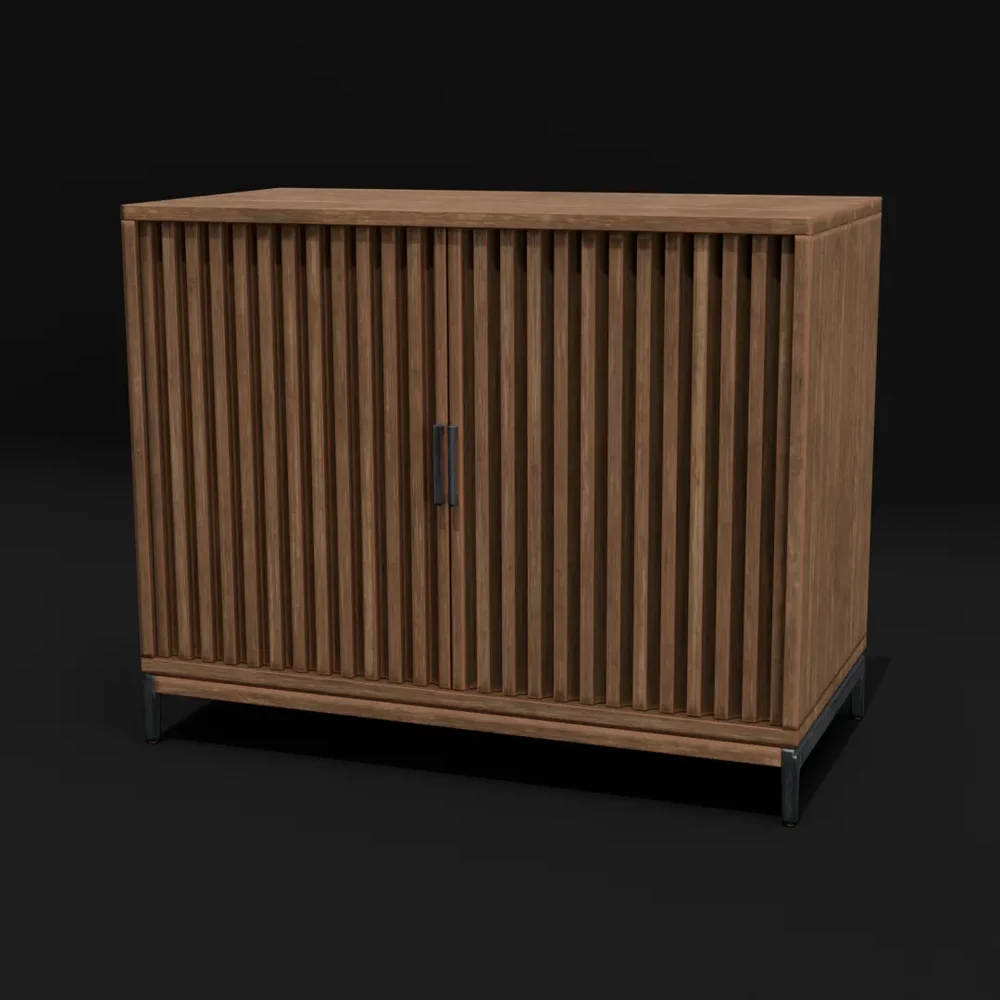 Light Wood Cabinet