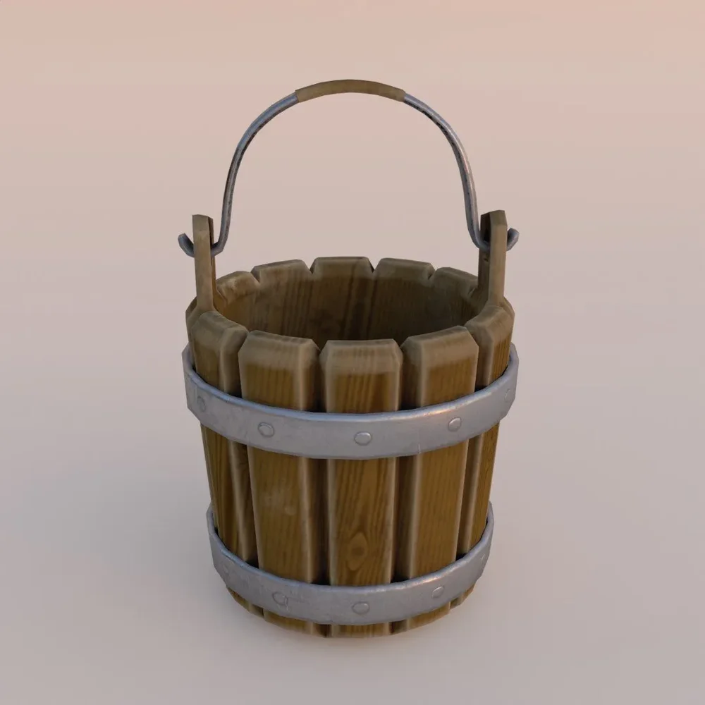 Wooden Bucket