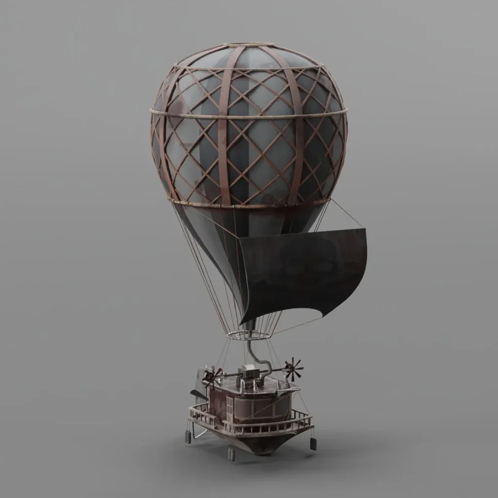 Hunt Horror Hot Air Ballon
