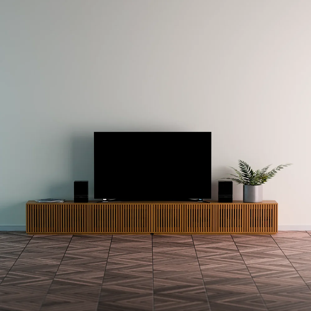 Mid Century Tv Stand Set