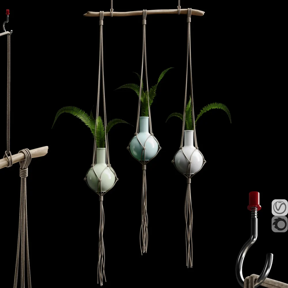 Hanging Plant Trio Diy