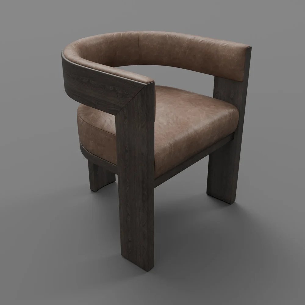 Elgin Leather Dining Chair