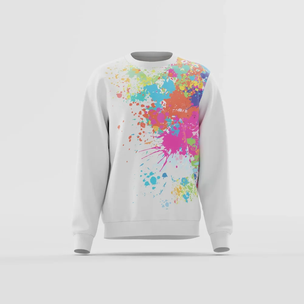 Abstract Crewneck Sweatshirt