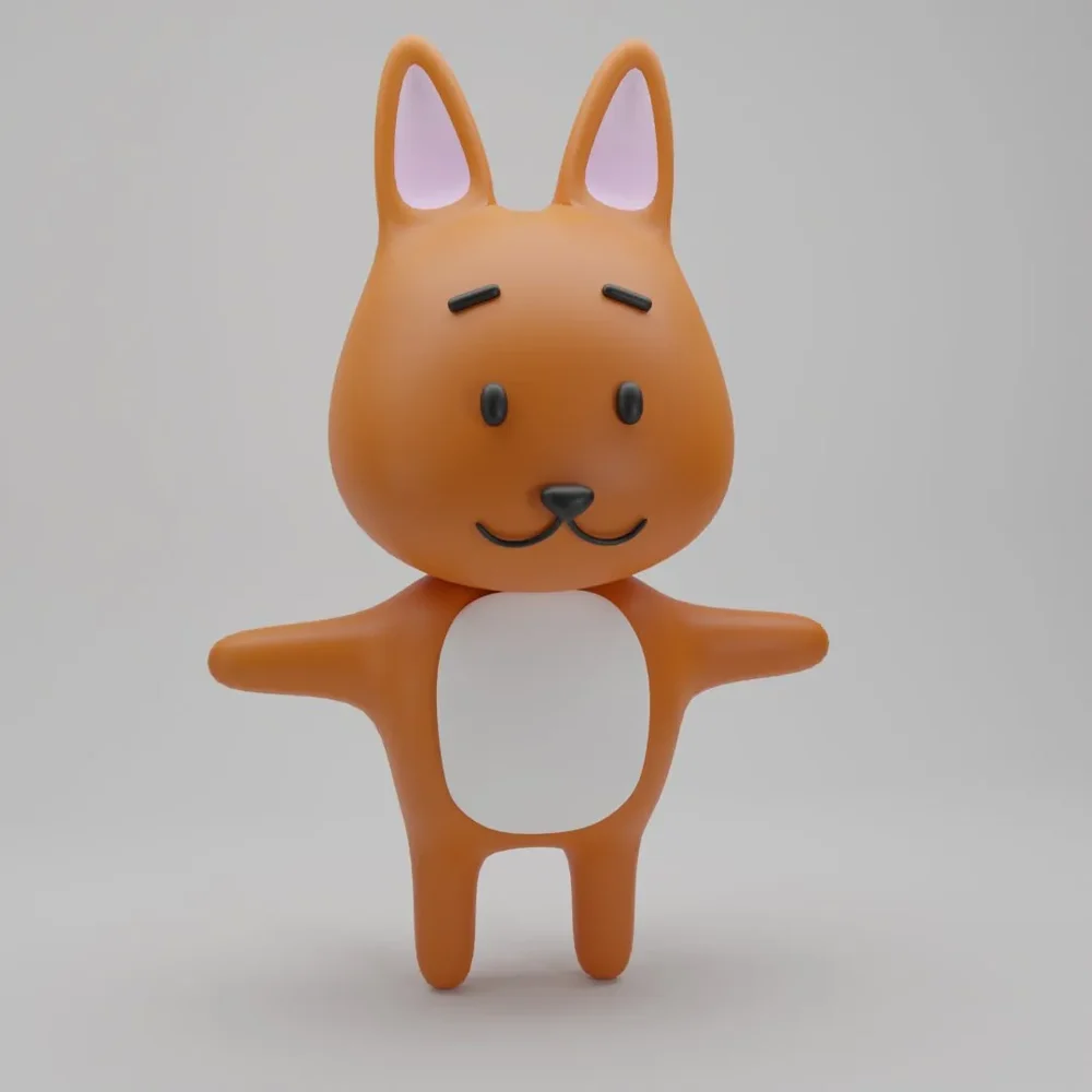 Bunny Rabbit Low Poly