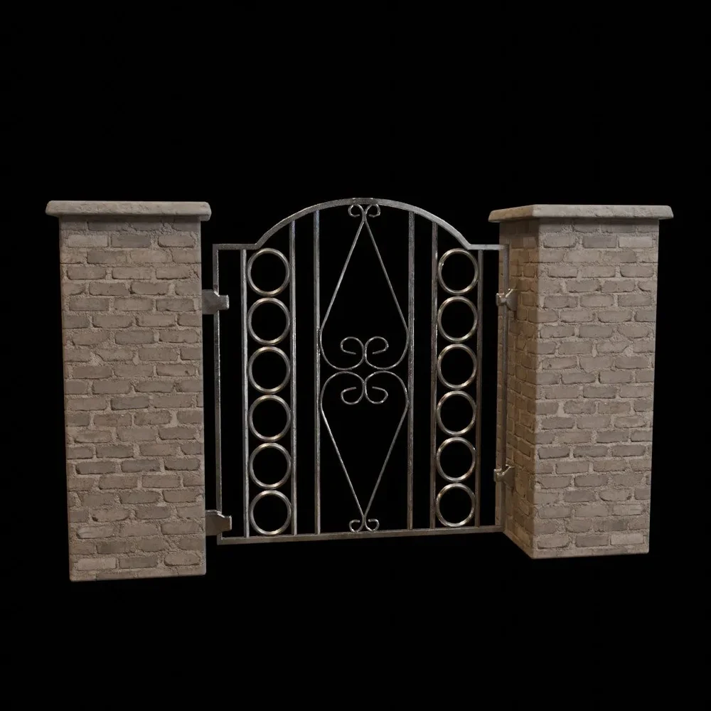 Metal Garden Gate