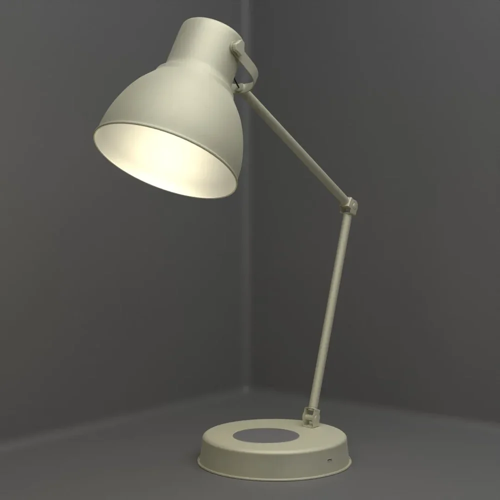 Ikea Hectar Beige Table Lamp