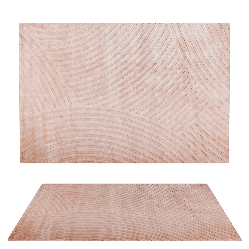Sono Salmon Rug By The Rug Company