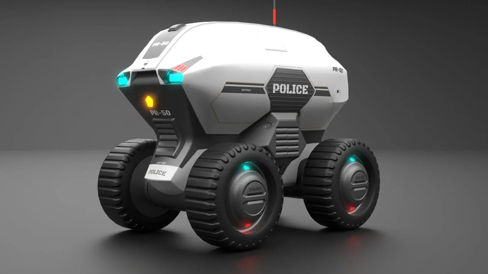 Police Robotic Vehicle