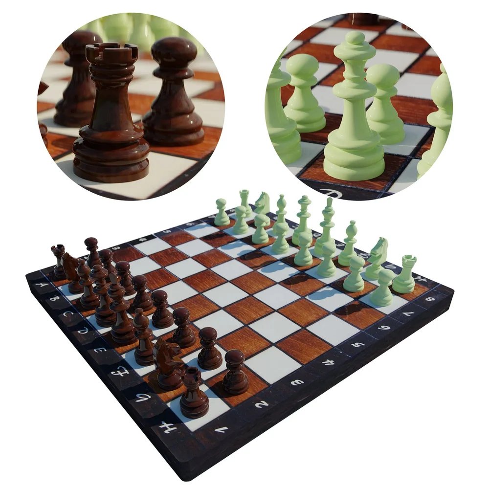 Classic Wooden Chess Set