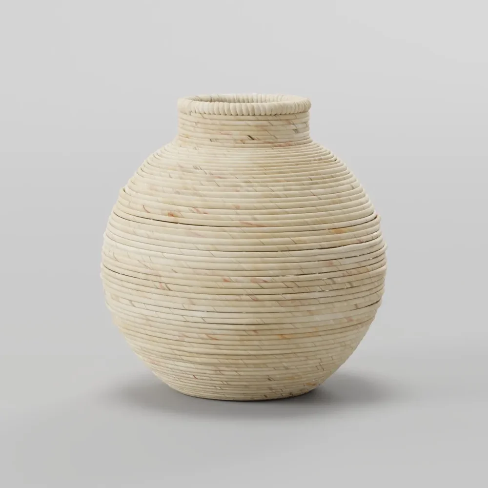 Handmade Wrapped Decorative Vase 930dcd80-41da-4de1-bb9b-539b7a5ef121