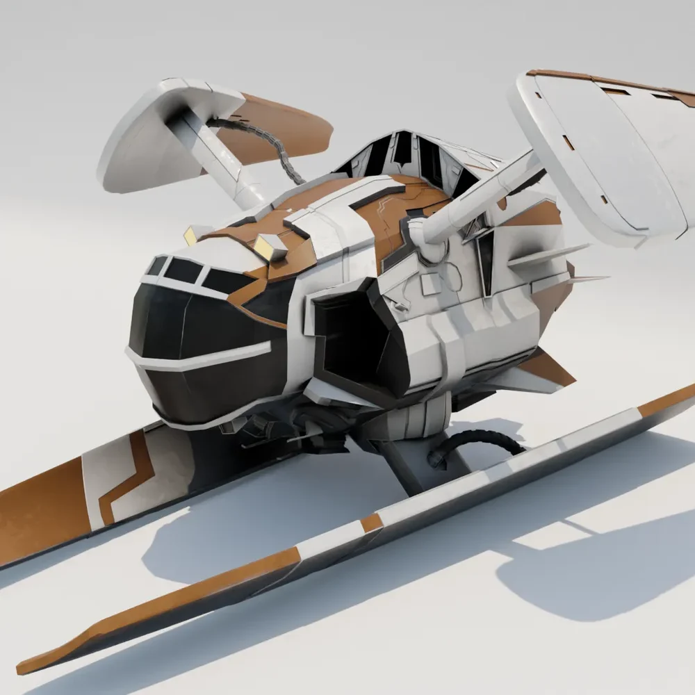 Kezrek G1 Spaceship
