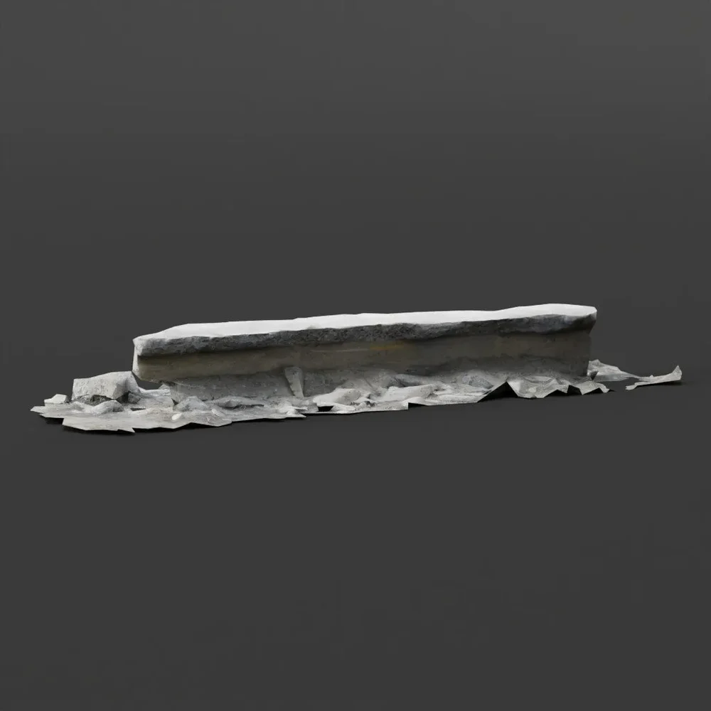 Concrete Pillar Broken