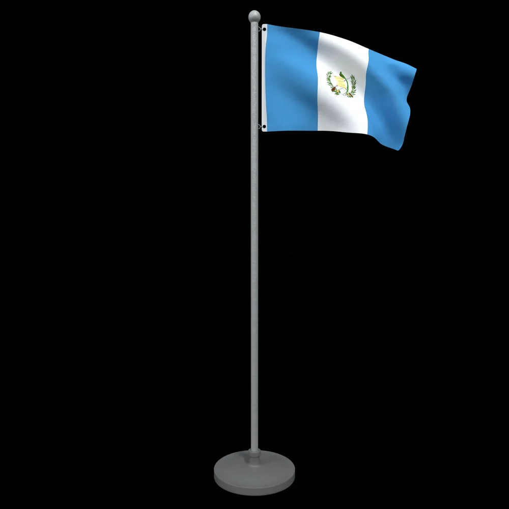 Animated Flag Of Guatemala