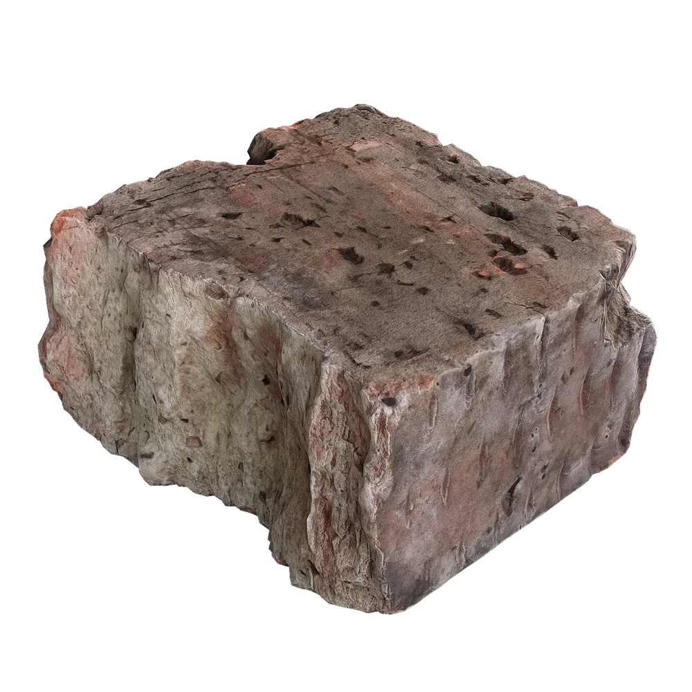 A Piece Of Brick Scan Photogrammetry