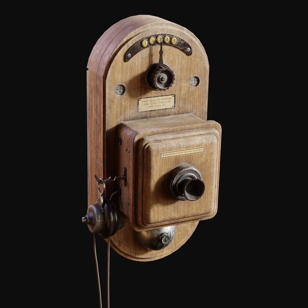 1920 Intercom Wall Telephone